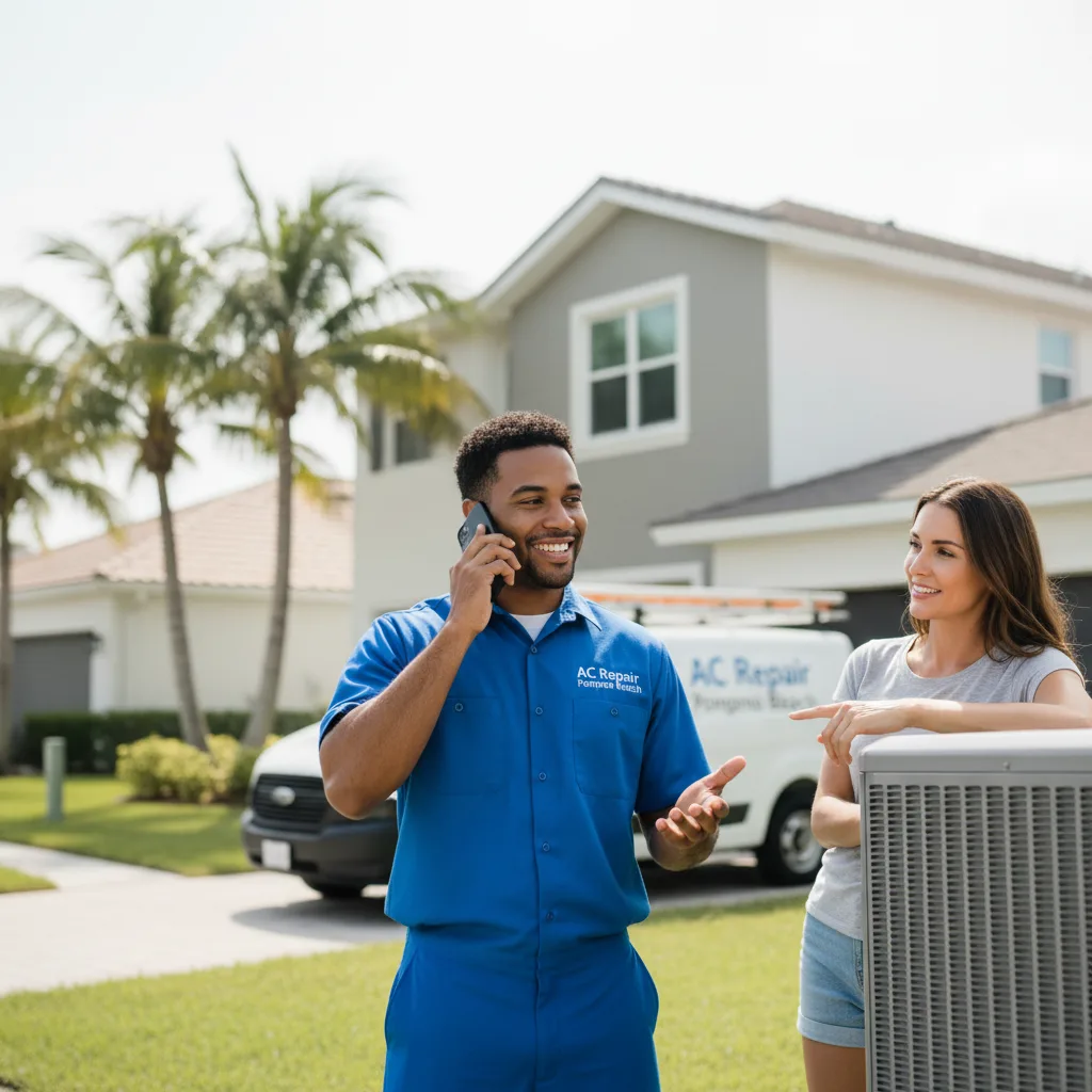 AC Repair Pompano Beach customer support in Fenwick